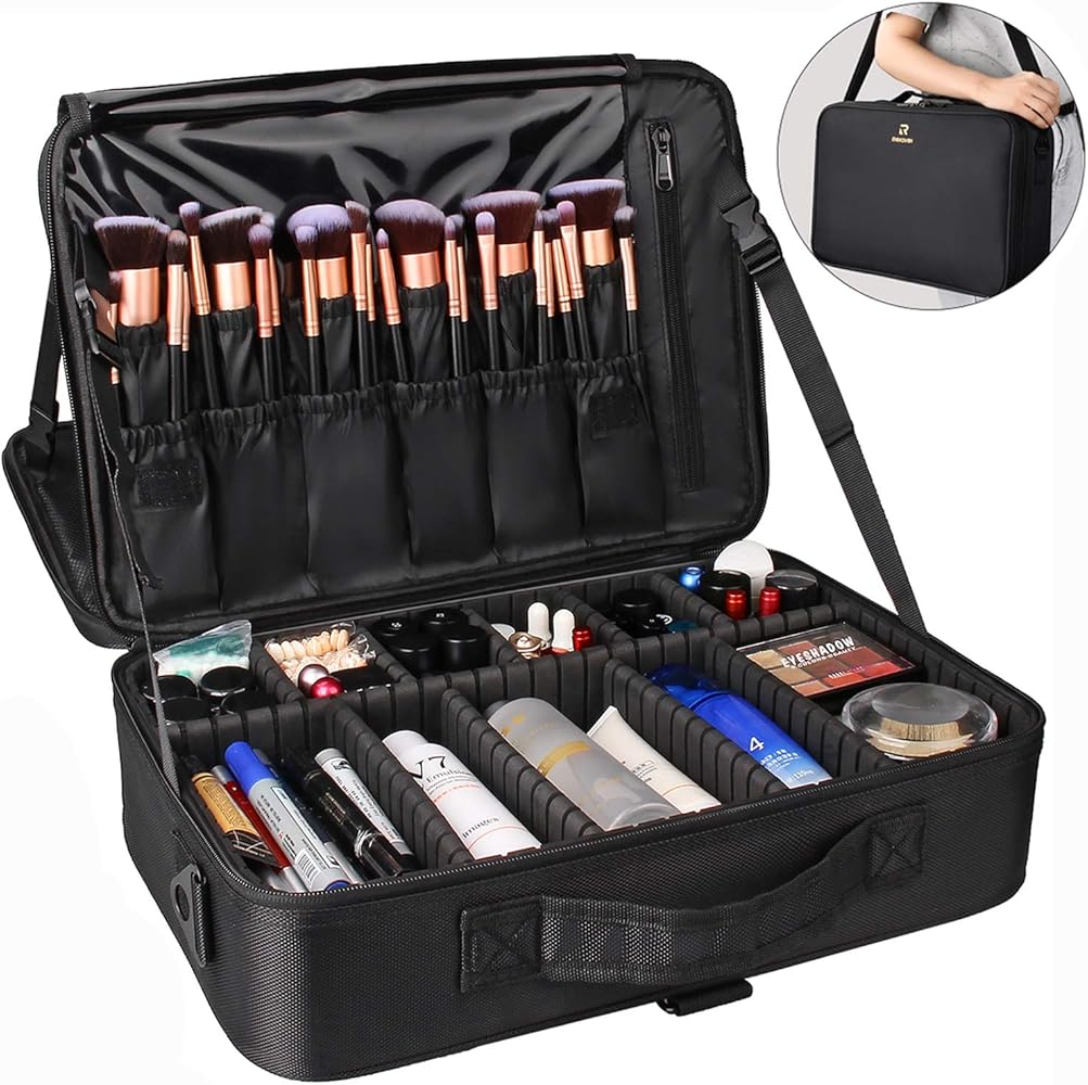 ✨ Valise Maquillage Pro – Tout Votre Beauty Kit, Parfaitement Organisé